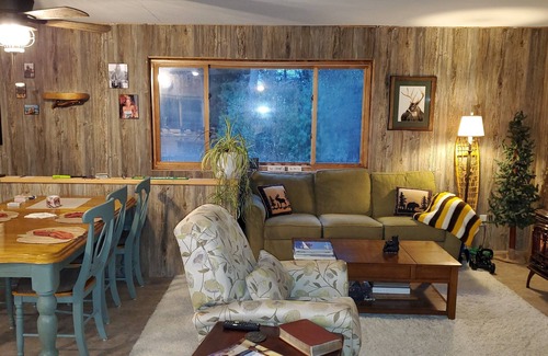 Thompsonville Casa | Peaceful Cabin in Thompsonville - Minutes from Crystal Mountain. Sleeps 6