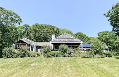 Chilmark Casa | Peaceful Chilmark Enclave with Abel's Hill Association Beach and Tennis Courts