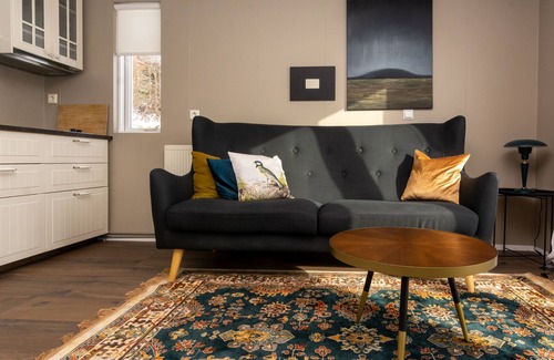 Akureyri Cabina | Cabaña tranquila y acogedora con una vista increíble
