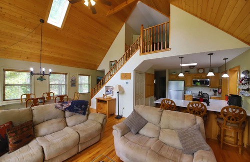 Lake Lure Chalet De Esquí | Hermoso y tranquilo frente al lago Inicio