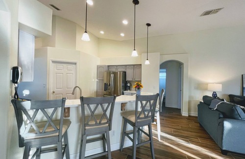 Orange Tree Casa | Peaceful Lakeside Pool Villa w/ Star Wars Games Room Near Disney