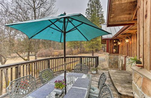 Weaverville Casa | Peaceful Shasta Cascade Getaway on 15-Acre Ranch!