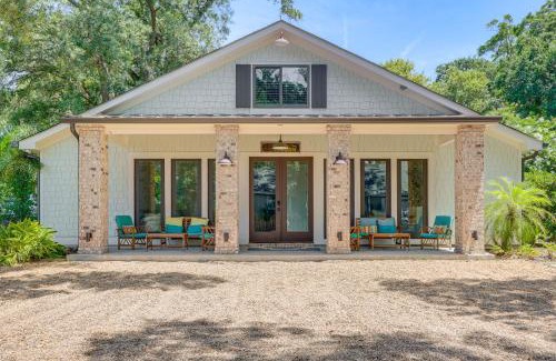 Demere Park Casa | Peaceful St Simons Island Home 1 Mi to Pier!