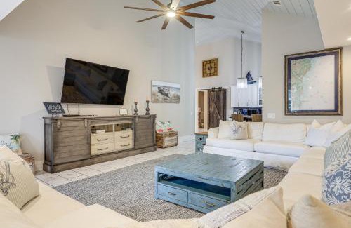 Demere Park Casa | Peaceful St Simons Island Home 1 Mi to Pier!