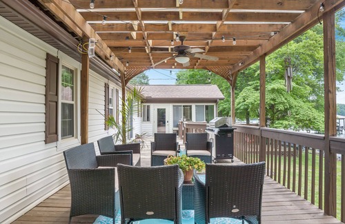 Terrell Casa | Peaceful Retreat on Lake Norman /Pontoon Boat ava.