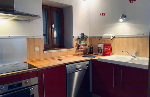 Les Vosserts Casa | Casa de guijarros típica de las colinas Drôme con jacuzzi