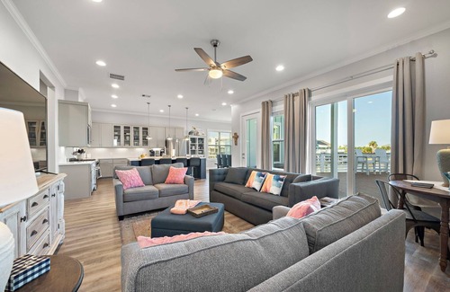 Jamaica Beach Casa | Pelican's Perch is a brand new home with the best sunset views in Jamaica Beach!