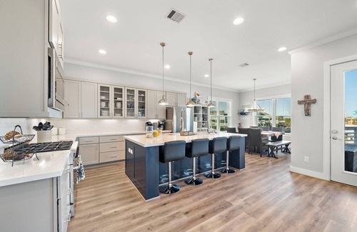 Jamaica Beach Casa | Pelican's Perch is a brand new home with the best sunset views in Jamaica Beach!