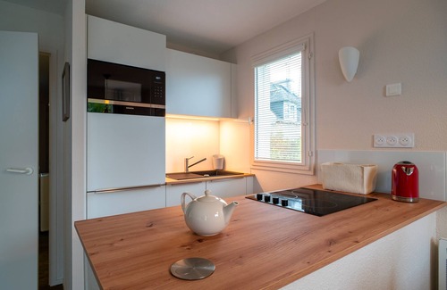 Benodet Apartamento | Penfret - Appt avec piscine, vue mer, plage à 50m