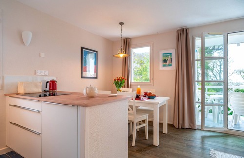 Benodet Apartamento | Penfret - Appt avec piscine, vue mer, plage à 50m