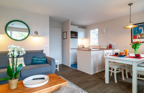 Benodet Apartamento | Penfret - Appt avec piscine, vue mer, plage à 50m
