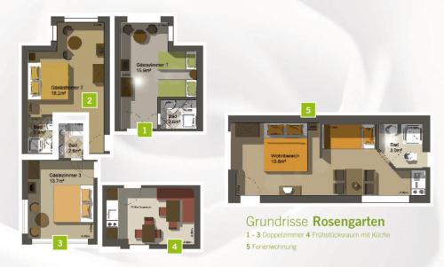 Sangerhausen Apartamento | Pension Rosengarten