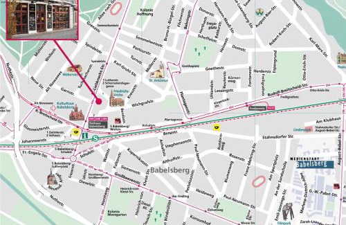 Babelsberg Nord Casa | Pensionszimmer Unicat