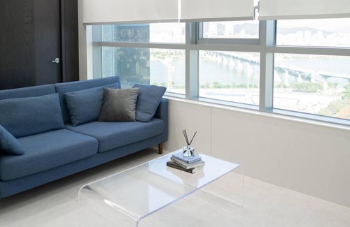 Samseong-dong Apartamento | PENT Weleb 파노라마 한강롯데타워뷰 1.5룸 청담1MINWALK