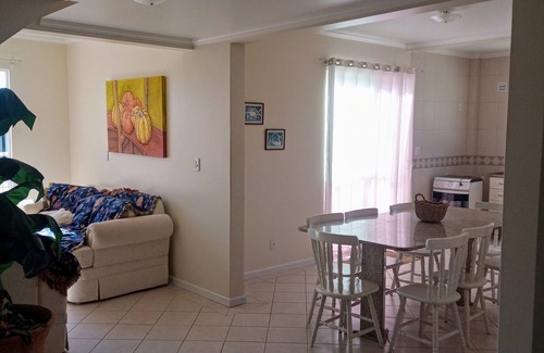 Cachoeira do Bom Jesus Apartamento | Ático con fantásticas vistas al mar, piscina y barbacoa en gran terraza