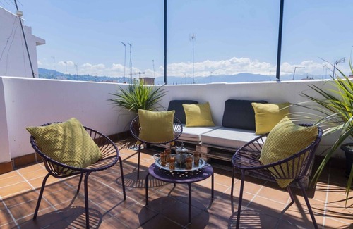 Centro - Sagrario Apartamento | Atico 1d(4p) con terraza. Las mejores vistas de Granada