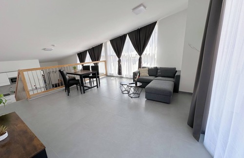 Sankt Leonhard Apartamento | Penthouse 9 - Double Bed with Kitchen and Rooftop Terrace