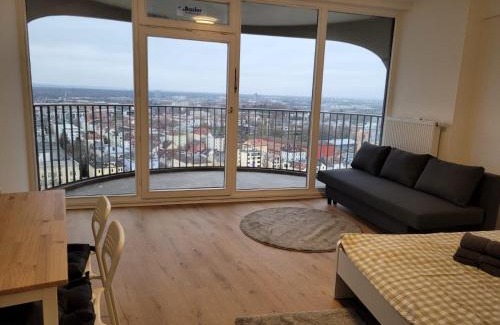 Antonsviertel Apartamento | Penthouse Apartment im 20 Stock