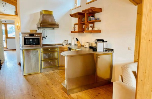 Lech am Arlberg Apartamento | Penthouse Apartment WÖSTER - Boutique Chalet Almrausch outbuilding