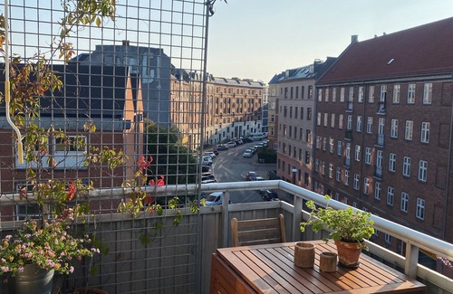 København N Apartamento | Penthouse apartment with 3 balconies in the center of Copenhagen