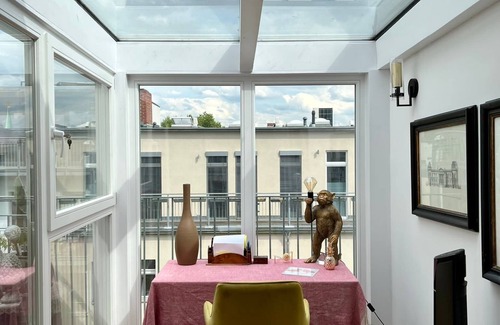 Kreuzberg Apartamento | Penthouse in trendy Berliner neighborhood