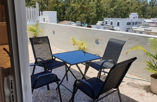 Cascavelle Apartamento | Ático ubicado en el 4to piso de Complexe Rayon Bleu con una vista muy bonita.