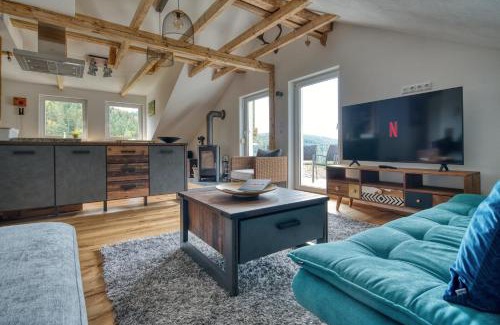 Triberg im Schwarzwald Apartamento | Penthouse mit Aussicht über den Wald