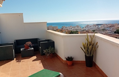 Roquetas de Mar Casa | Ático en la Playa de la Romanilla, vista increible al Mar