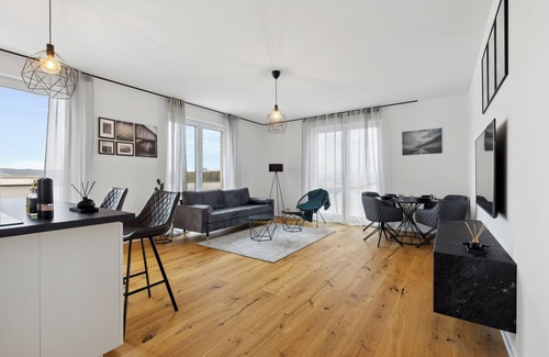 Limburg an der Lahn Apartamento | Penthouse Rooftop | Center | Close to the cathedral | Netflix