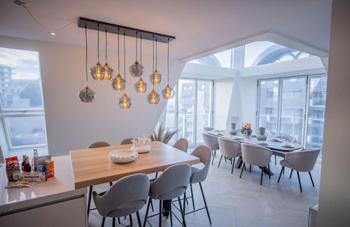 Cadzand-Bad Apartamento | Penthouse Royal, Luxurious and cozy with Sauna