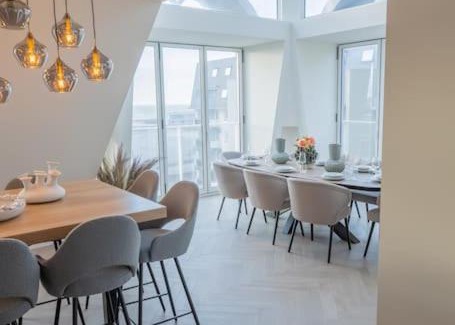Cadzand-Bad Apartamento | Penthouse Royal, Luxurious and cozy with Sauna