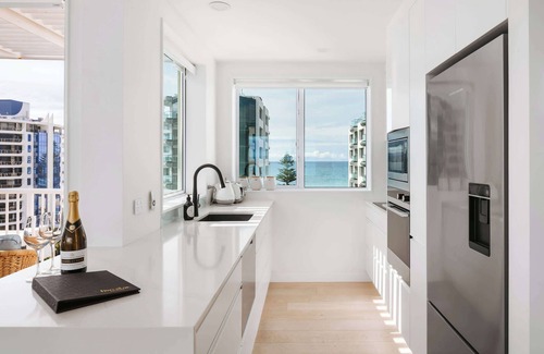 Mount Maunganui Apartamento | Panorama Penthouse Luxe Ocean Views & Pool