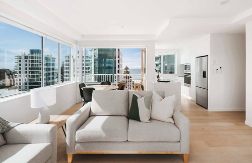 Mount Maunganui Apartamento | Panorama Penthouse Luxe Ocean Views & Pool