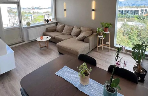 Laugardalur Condominio | Penthouse Views in Mid-Reykjavík