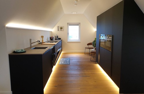 Cadzand-Bad Apartamento | Soleado apartamento "Penthouse Windkracht 10" con vista al mar en Cadzand-Bad