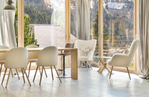 Sankt Moritz-Bad Casa | Penthouse with 4bedr sauna and parking