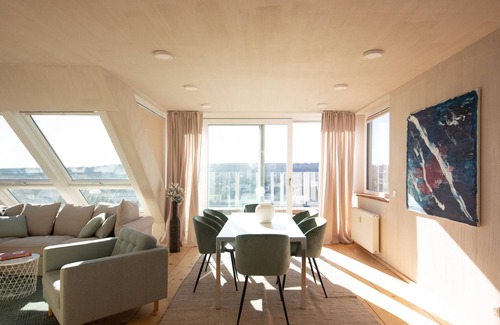 Penzing Condominio | Penthouse with a view of Schönbrunn Palace