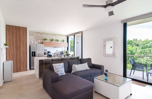 Akumal Apartamento | PentHouse with best location and views in Riviera Maya, private rooftop, jacuzzi