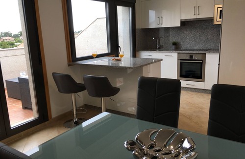 Isla de Arosa Apartamento | Precioso atico Brisas del mar.