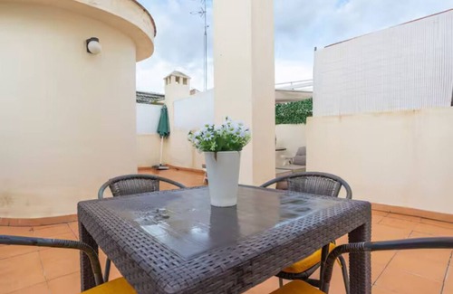 La Goleta Apartamento | Penthouse with large roof malaga center