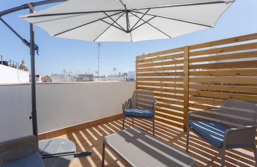 Old Town Apartamento | Atico con terraza - BRUJULA by Cadiz4Rentals