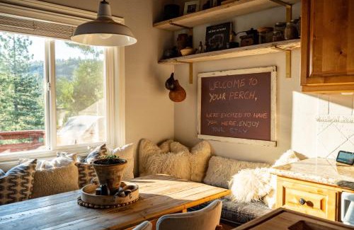 Arrowbear Lake Chalet De Esquí | Perch - Peaceful ECO Cedar Hot Tub AC EV Mountain Views