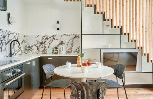 Quartier Saint-Ambroise Apartamento | Perchoir Parisien - Dupleix avec mezzanine pour 4