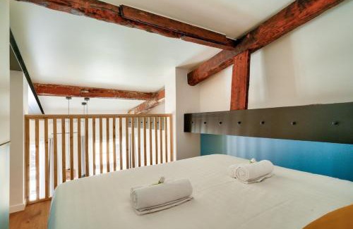 Quartier Saint-Ambroise Apartamento | Perchoir Parisien - Dupleix avec mezzanine pour 4