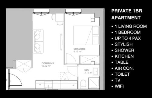 11th Arrondissement Apartamento | Pere Lachaise Apartments