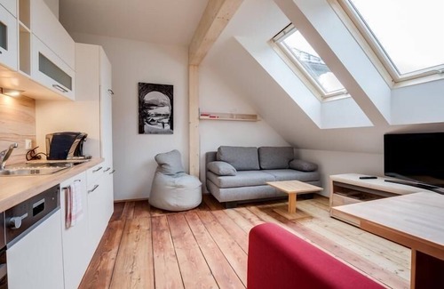 Mitterbach am Erlaufsee Apartamento | Perfecto para familias pequeñas: apartamento de 45 m2 con cama con somier