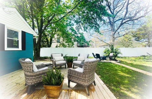 North Cape May Cabaña | Perfect Beach Bliss Cottage with Best Sunsets and Steps Away from Beach!