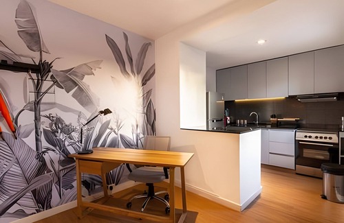 Villa Crespo Apartamento | Perfecto Familias: Terraza Privada y Parrilla