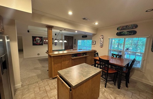 Mooresville Casa | Perfect Home for a Getaway with access to the lake and a backyard skate bowl!