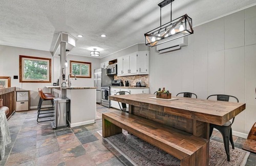 Gouldsboro Casa | Perfect Summer Getaway - Hot Tub, Pool, Kayaks, A/C in Big Bass Lake Resort!